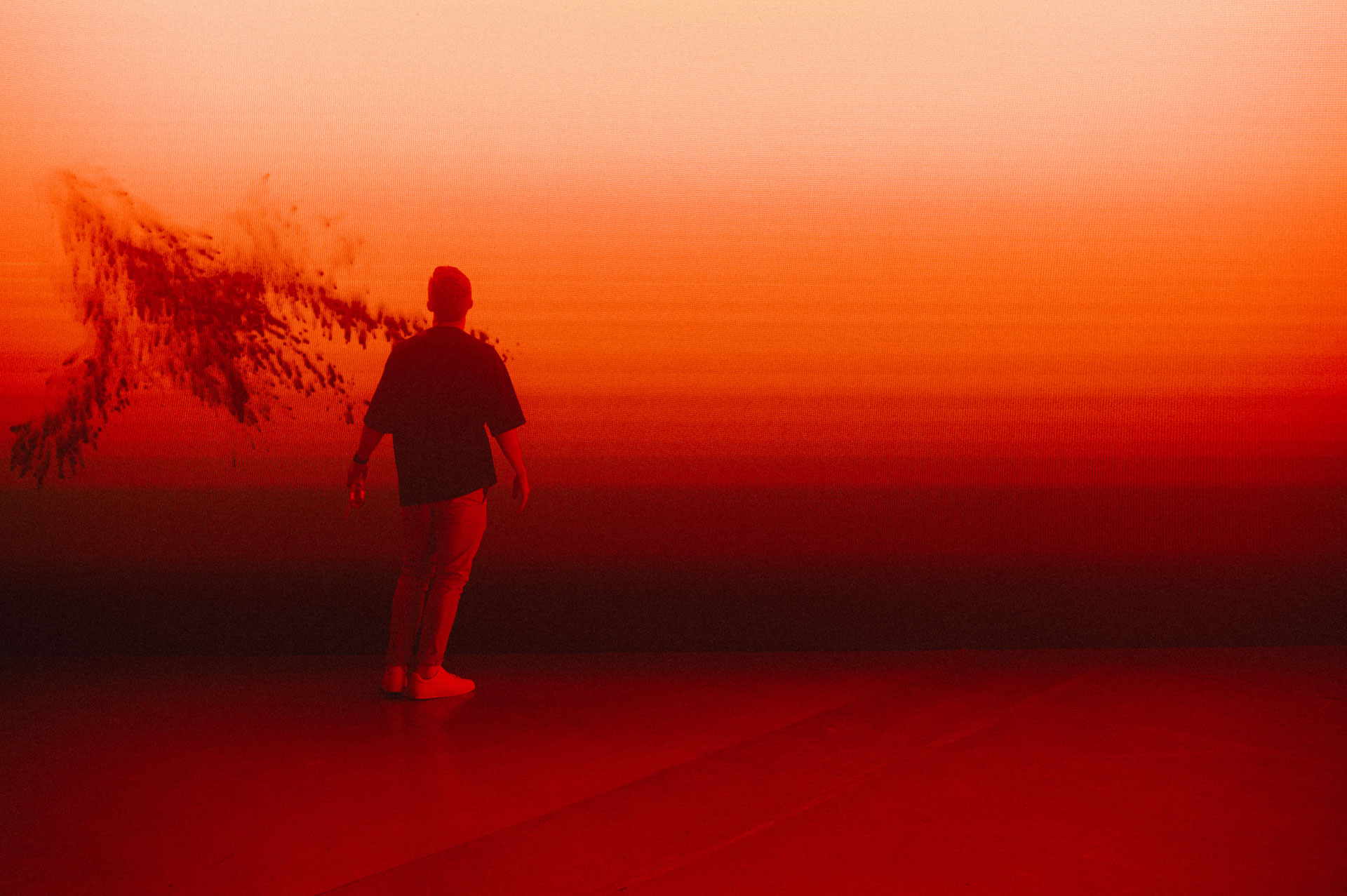 Exhibizz LED wall interactive installation